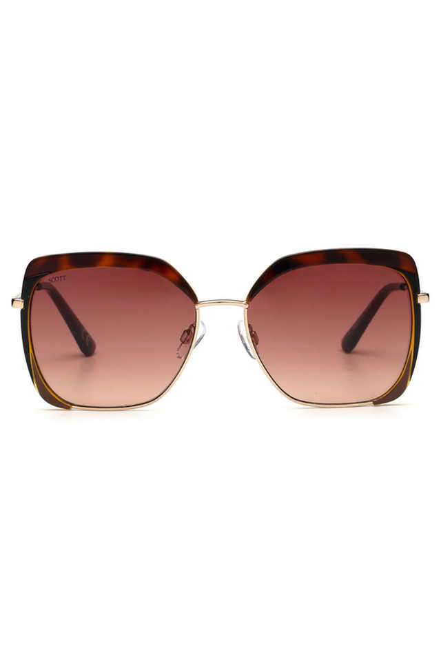 Women-Full-Rim-Non-Polarized-Round-Sunglasses---SC2966