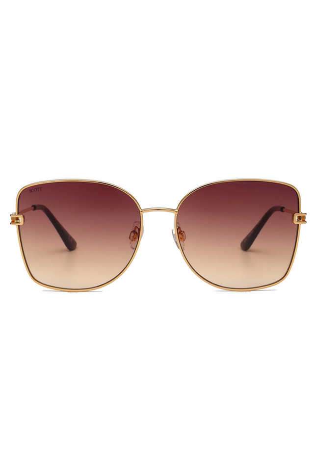 Women-Full-Rim-Non-Polarized-Square-Sunglasses---SC2969