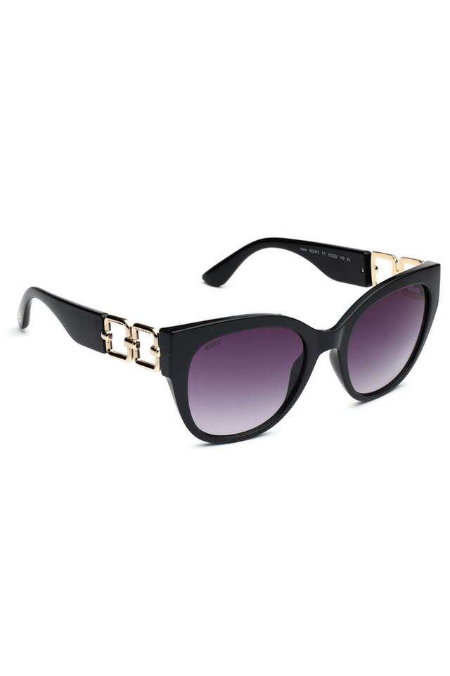 Women-s-Full-Rim-Non-Polarized-Round-Sunglasses-with-Soft-Case