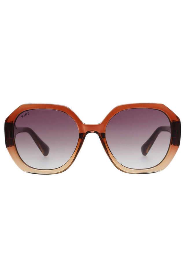 Women-s-Full-Rim-Non-Polarized-Hexagon-Sunglasses