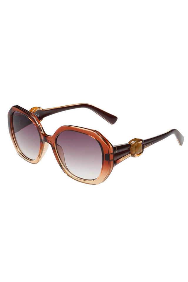 Women-s-Full-Rim-Non-Polarized-Hexagon-Sunglasses