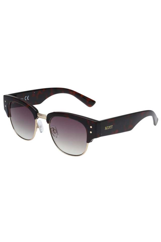 Unisex-Full-Rim-Non-Polarized-Aviator-Sunglasses-3034-Crimson-C2-S-with-case