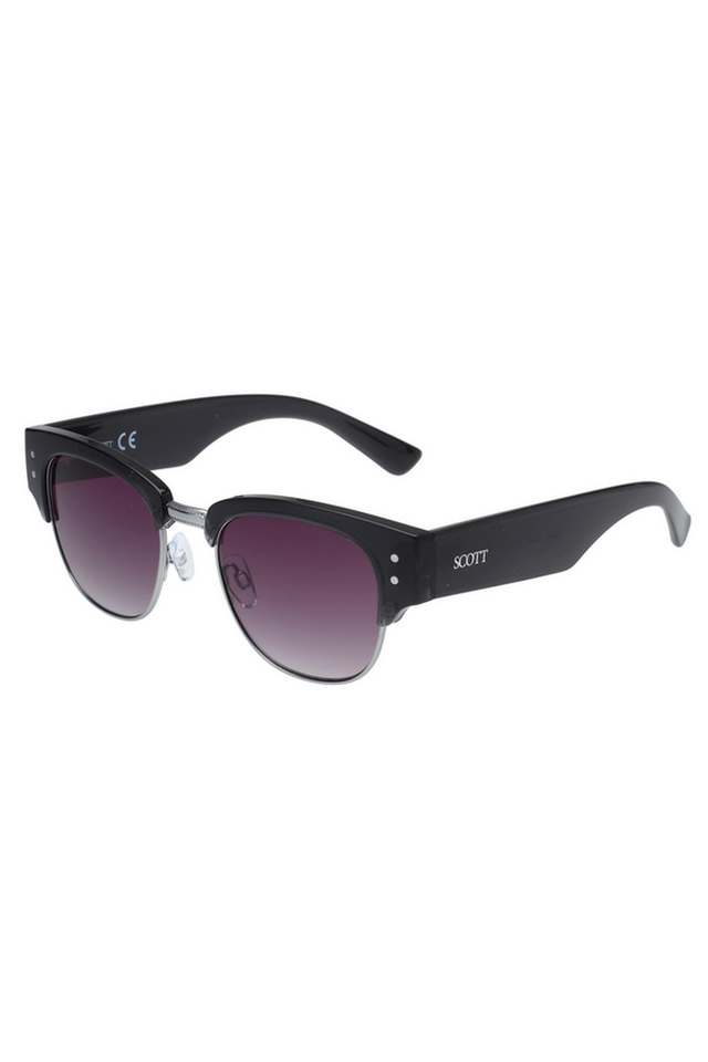 Unisex-Full-Rim-Non-Polarized-Aviator-Sunglasses-3034-Crimson-C3-S-with-case