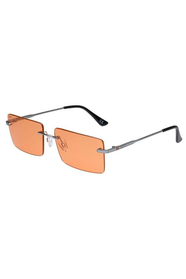 Unisex-Rimless-Non-Polarized-Square-Sunglasses-3056-Casper-C4-S-with-case
