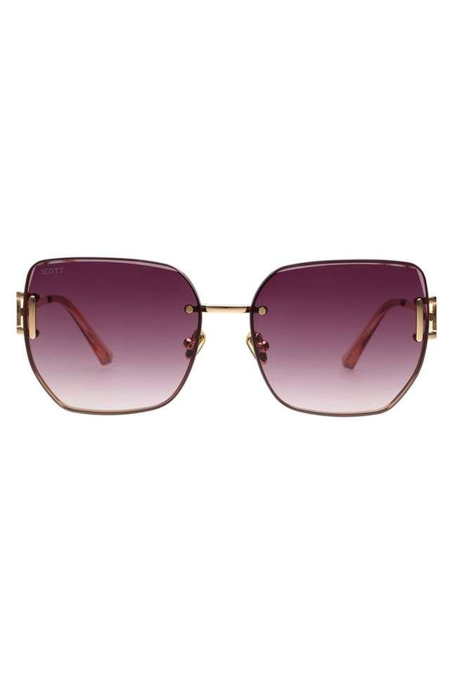 Full-Rim-Metal-Non-Polarized-Square-Sunglasses---3084-Alona-C1-59-S-with-case