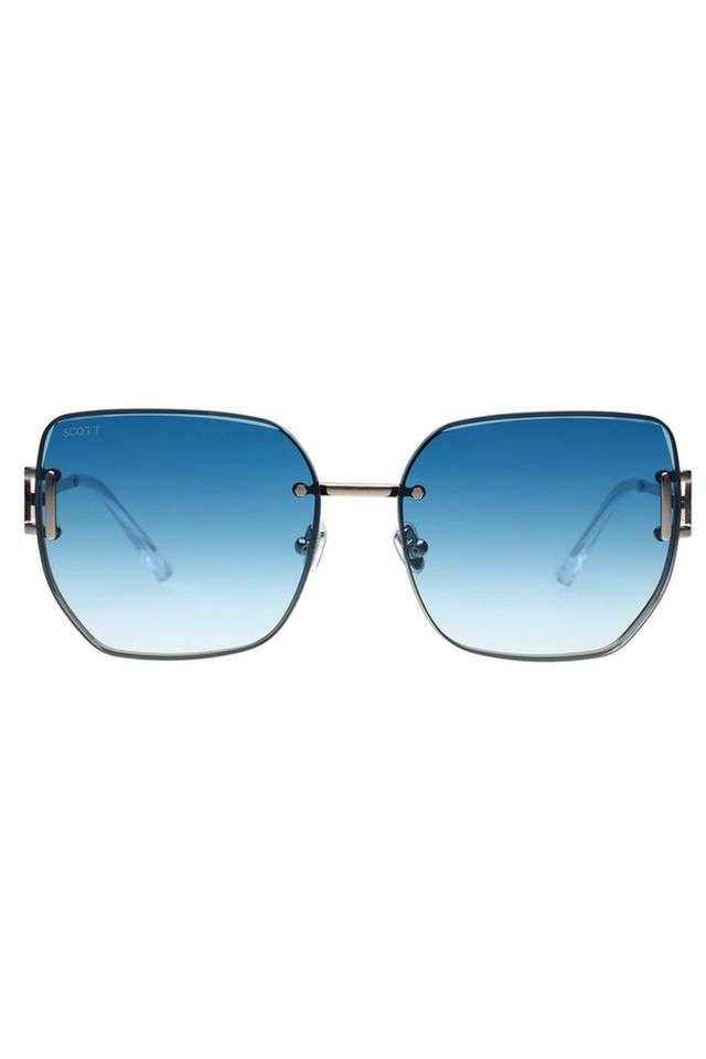 Full-Rim-Metal-Non-Polarized-Square-Sunglasses---3084-Alona-C3-59-S-with-case