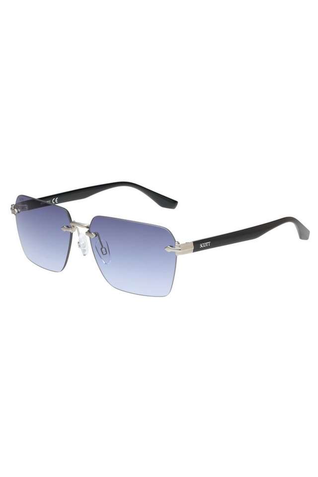 Unisex-Rimless-Non-Polarized-Square-Sunglasses-with-Case