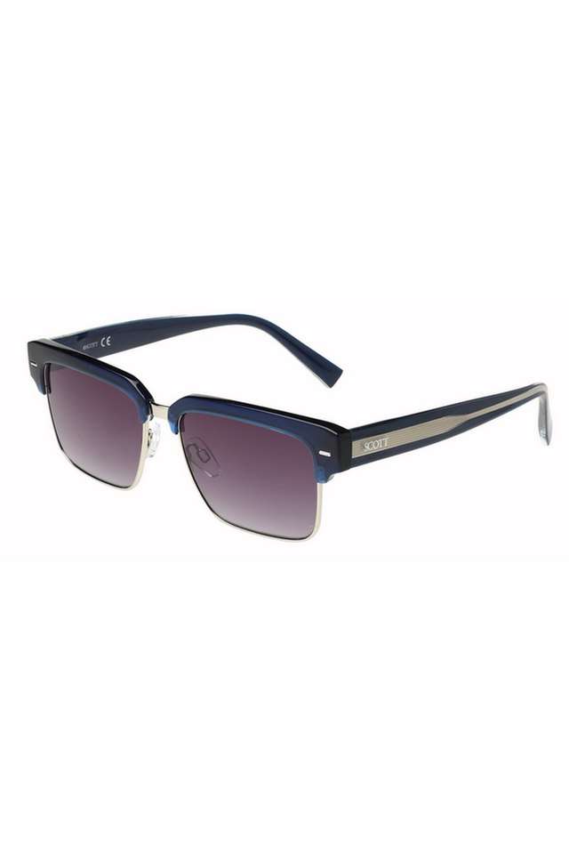 Unisex-Full-Rim-Non-Polarized-Clubmaster-Sunglasses-with-Case