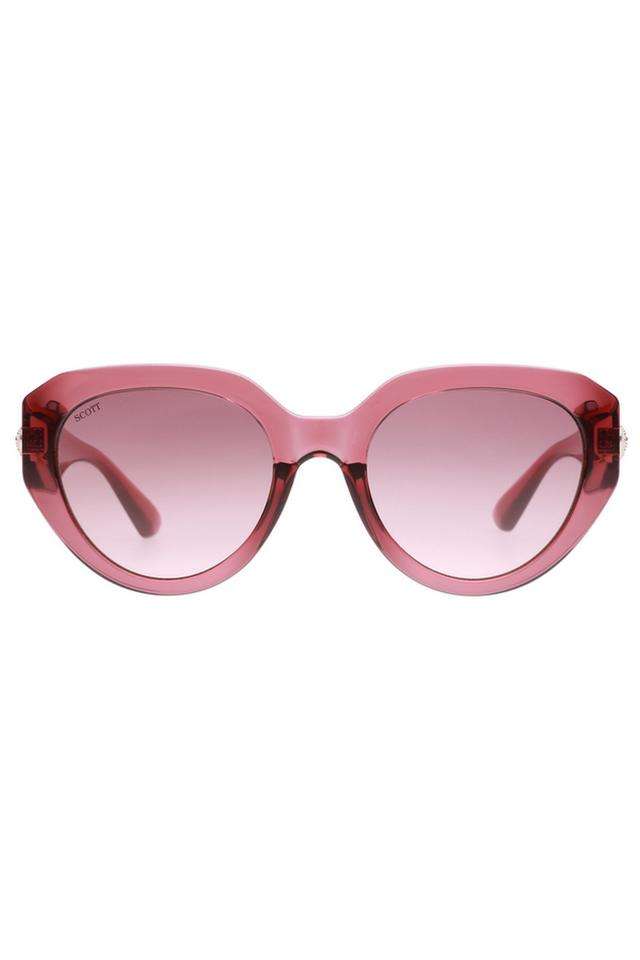 Women-Full-Rim-Non-Polarized-Round-Sunglasses-with-Case