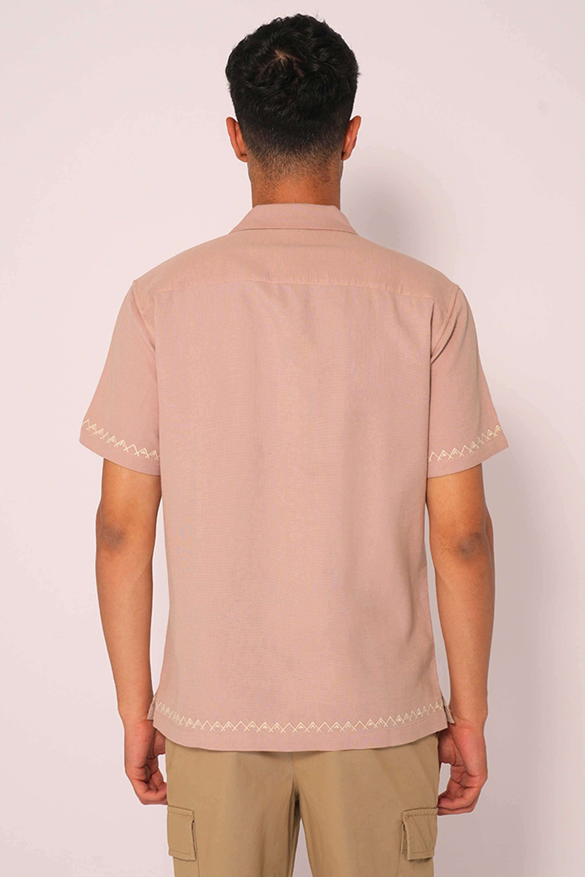 Solid-Cotton-Men-s-Casual-Wear-Shirt