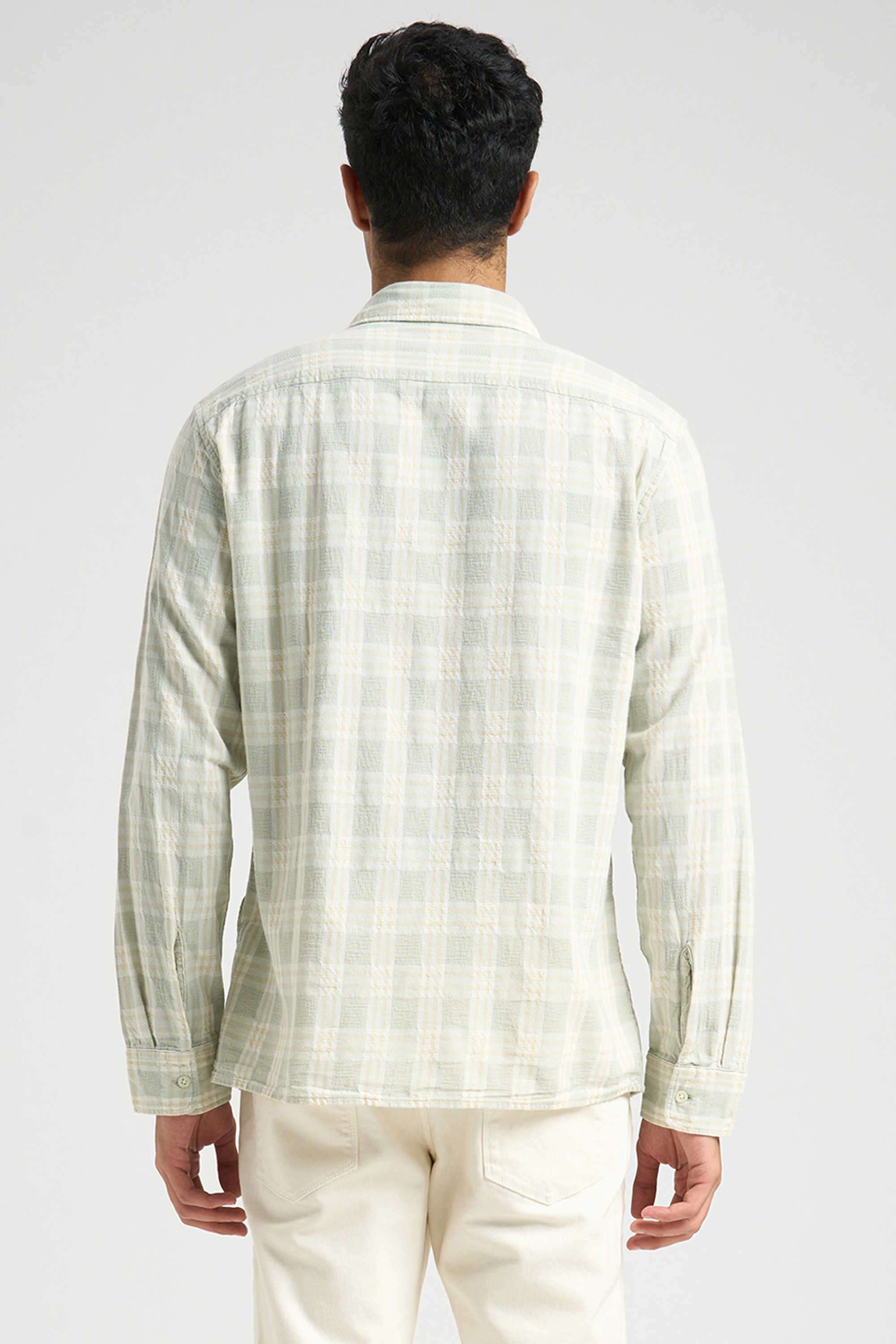 Checks-Cotton-Men-s-Casual-Wear-Shirt