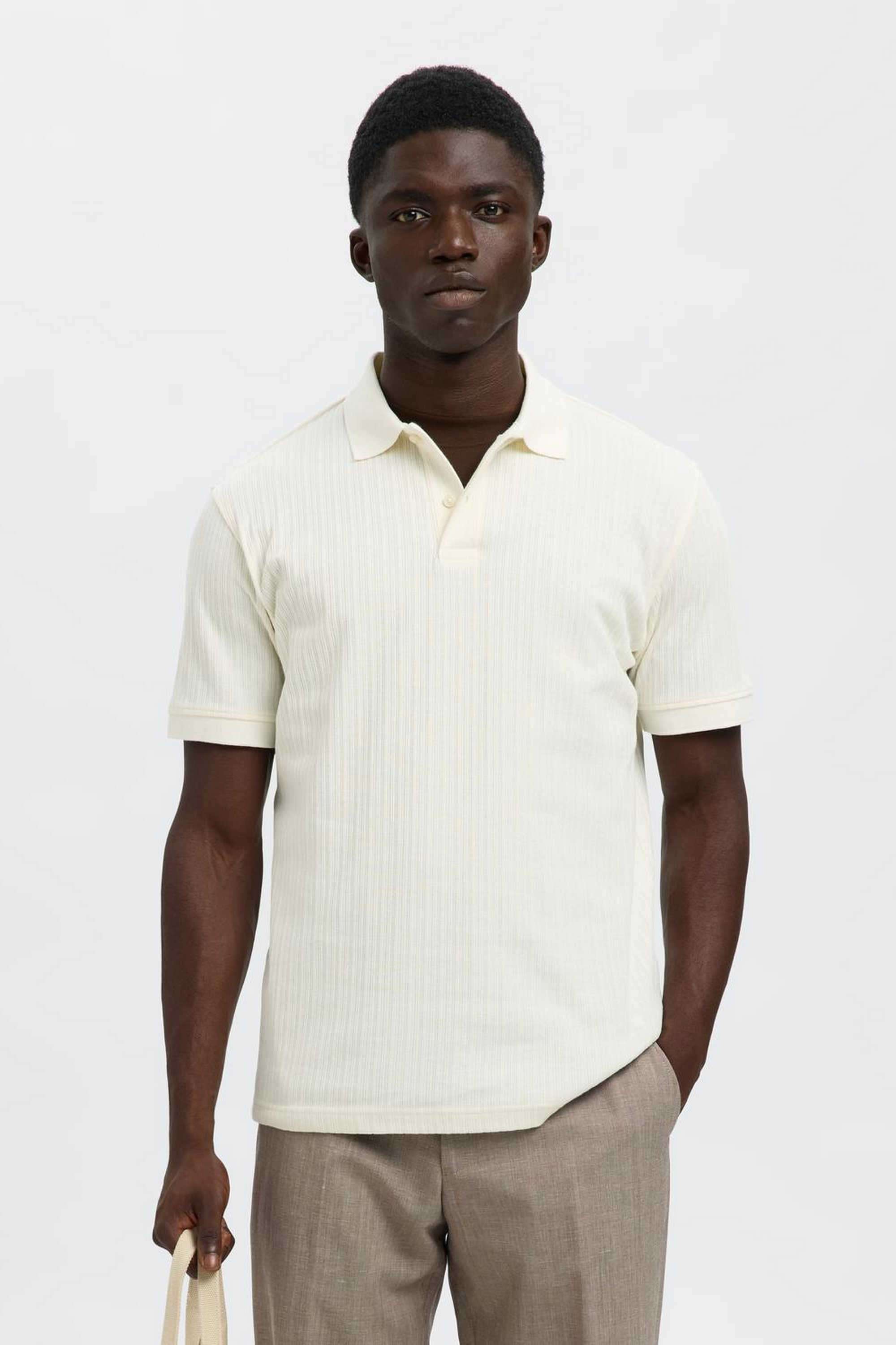 Textured-Cotton-Regular-Fit-Men-Polo-T-Shirt