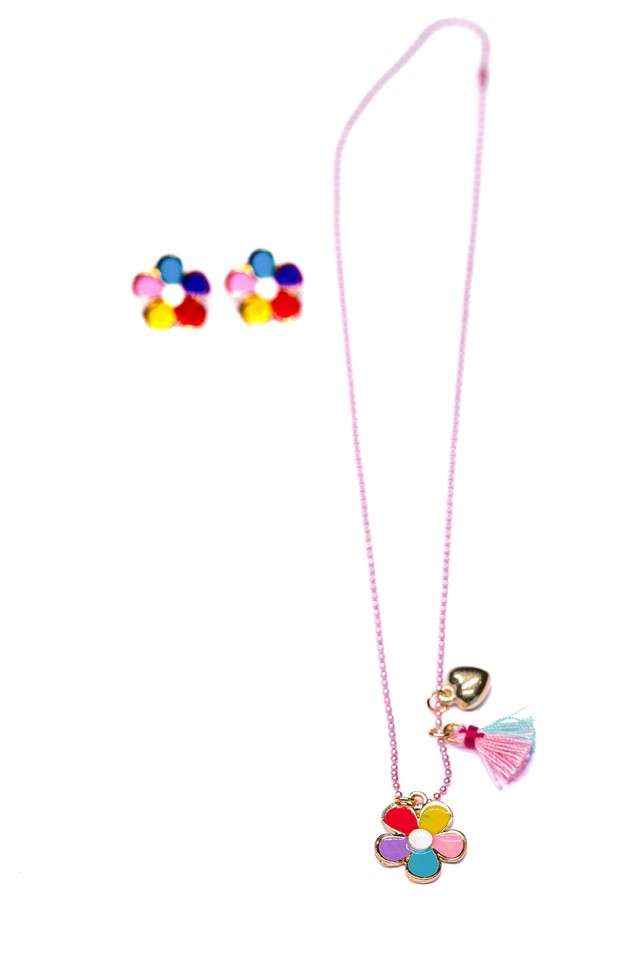 Mult-Colour-Single-Set-Single-Pendant-Long-Chain