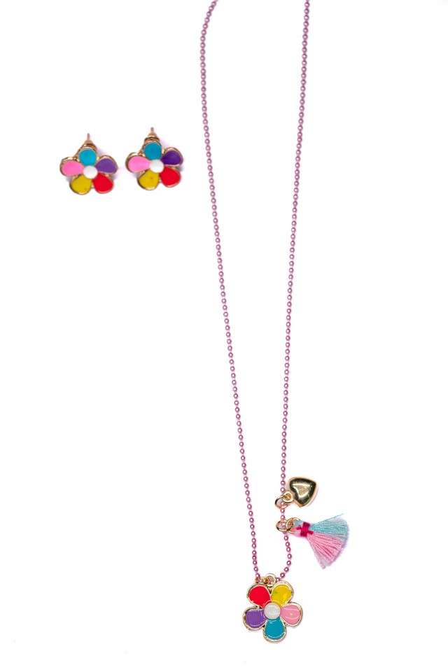 Mult-Colour-Single-Set-Single-Pendant-Long-Chain