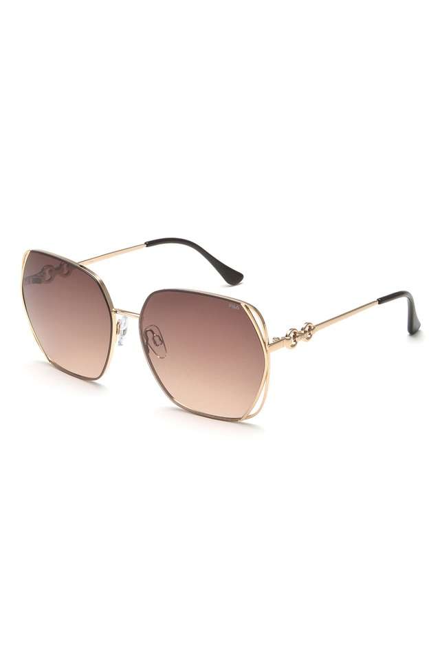 Womens-Full-Rim-UV-Protected-Square-Sunglasses---SFI509K61594SG