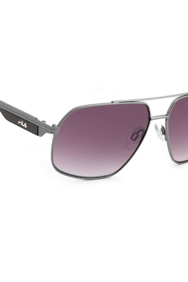 Buy Fila NoColour Men Full Rim UV Protected Aviator Sunglasses