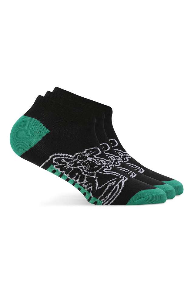 Blended-Unisex-Casual-Ankle-Socks---Pack-of-3