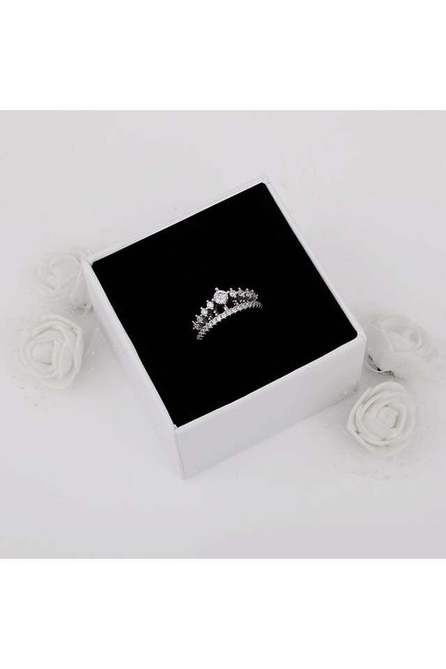 Queen-Crown-Sterling-Silver-Womens-Western-Ring