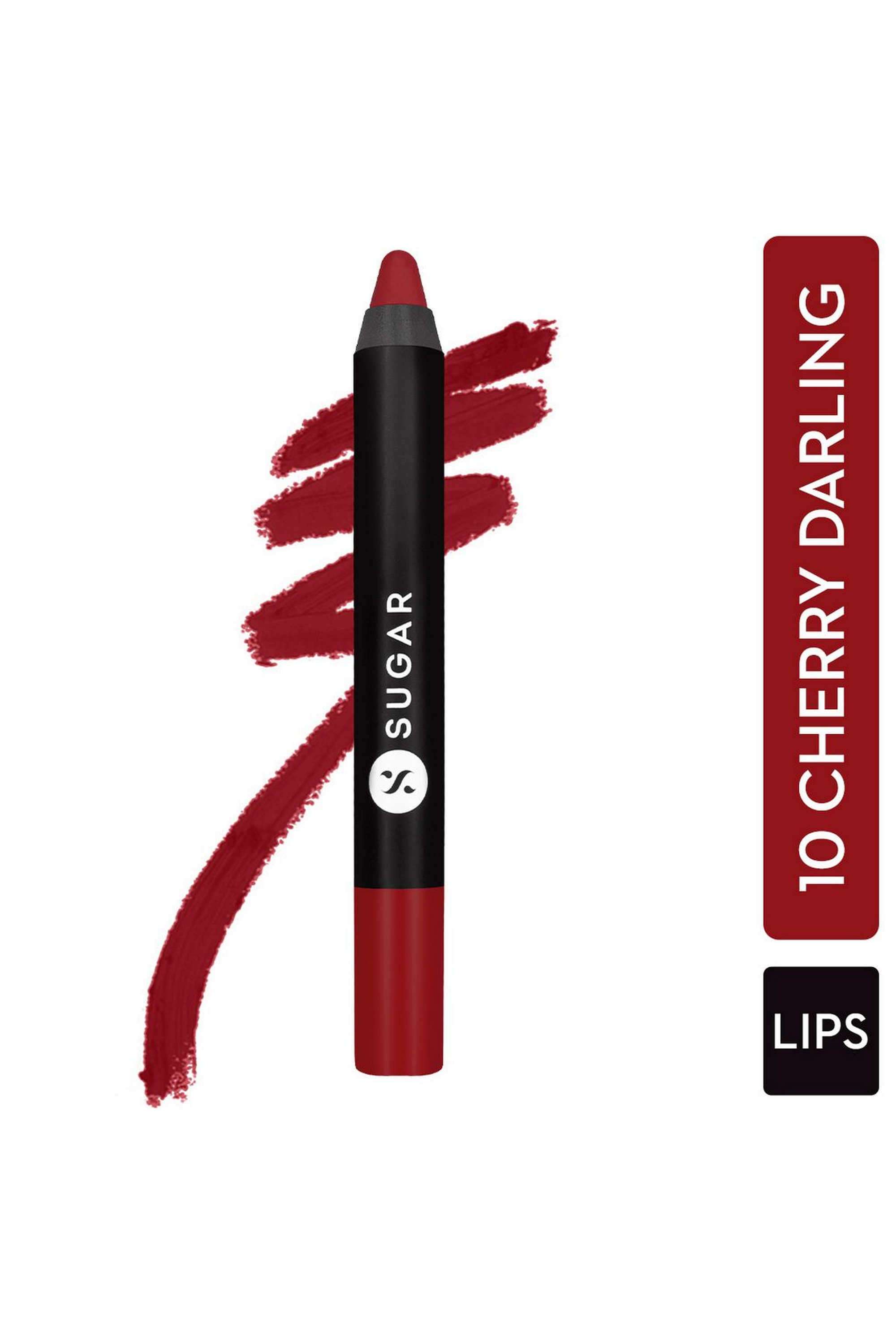 Matte-As-Hell-Crayon-Lipstick---10-Cherry-Darling -2.8-gm