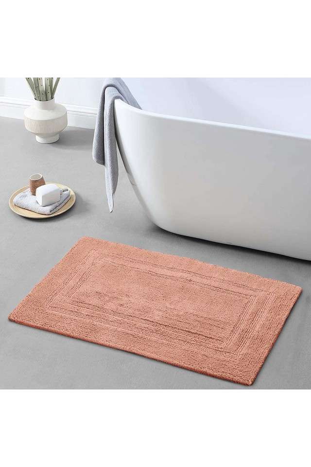 Super-Absorbent-Cotton-Reversible-Bath-Mat-(L)80-x-(W)50---Brown