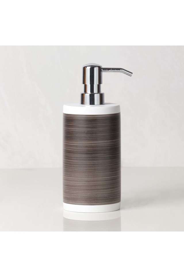 Polyresin-Soap-&-Lotion-Dispenser--420-ml--Brown