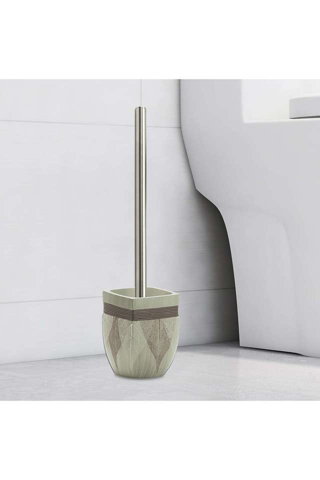 Polyresin-Freestanding-Toiletbrush-with-Holder---Brown