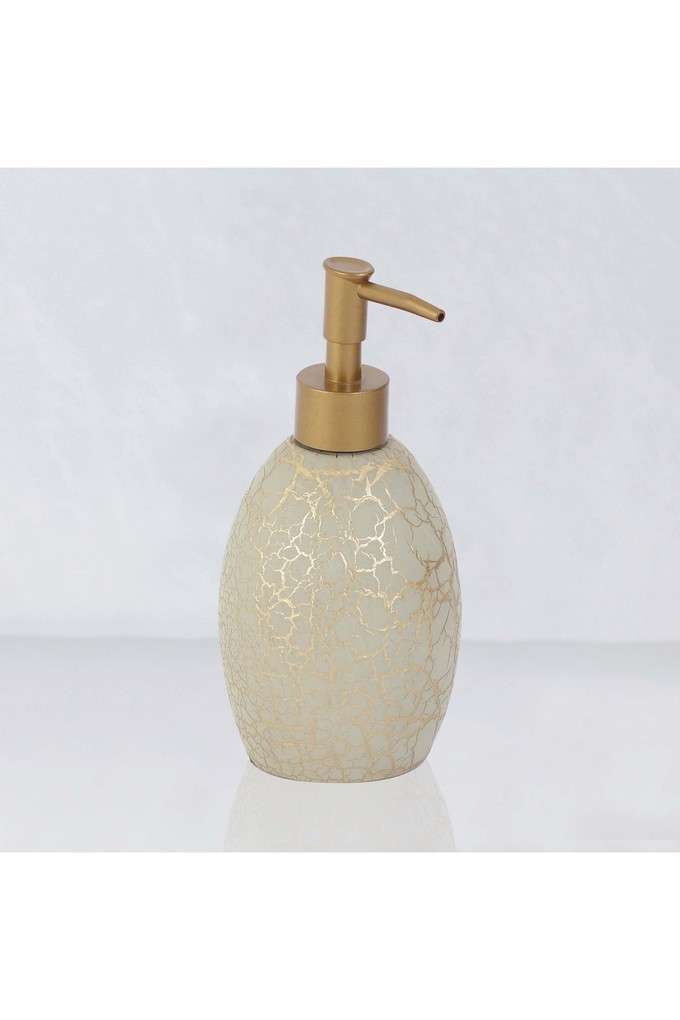 Polyresin-Soap-&-Lotion-Dispenser--220-ml--Beige