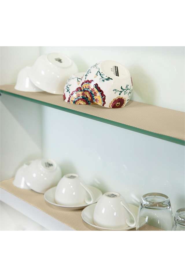 Solid-Rio-Shelf-Liner-----150-x-45-cm---Single---Beige