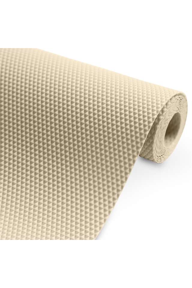Solid-Rio-Shelf-Liner-----150-x-45-cm---Single---Beige