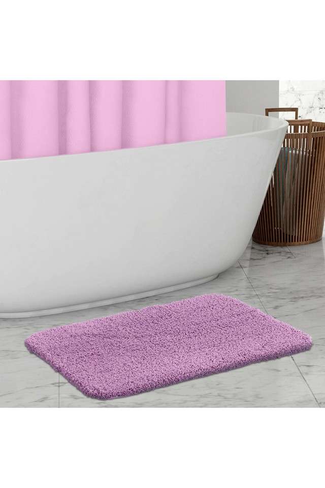 Premium-Anti-Skid-Super-Absorbent-Polyester-Bath-Runner-(L)45-x-(W)30-Onion-Pink