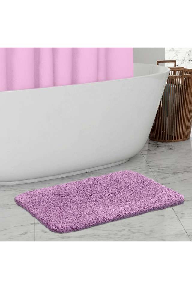 Premium-Anti-Skid-Super-Absorbent-Polyester-Bath-Runner-(L)70-x-(W)50-Onion-Pink