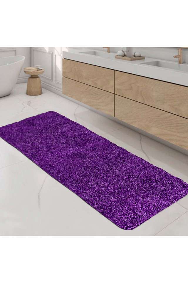 Premium-Anti-Skid-Super-Absorbent-Polyester-Bath-Runner-(L)150-x-(W)60---Lilac