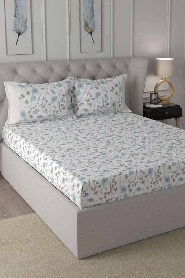 Hermosa-Regency-Jamila-Print-210-TC-Cotton-King-Bed-Sheet-With-2-Pillow-Covers