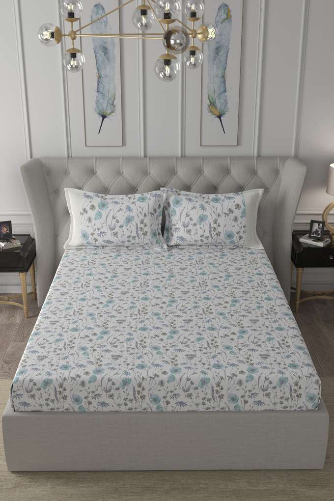 Hermosa-Regency-Jamila-Print-210-TC-Cotton-King-Bed-Sheet-With-2-Pillow-Covers