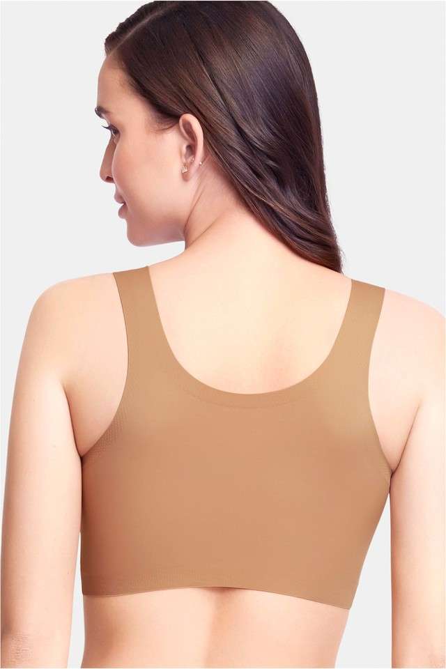 Non-Wired-Fixed-Strap-Non-Padded-Women-s-T-Shirt-Bra