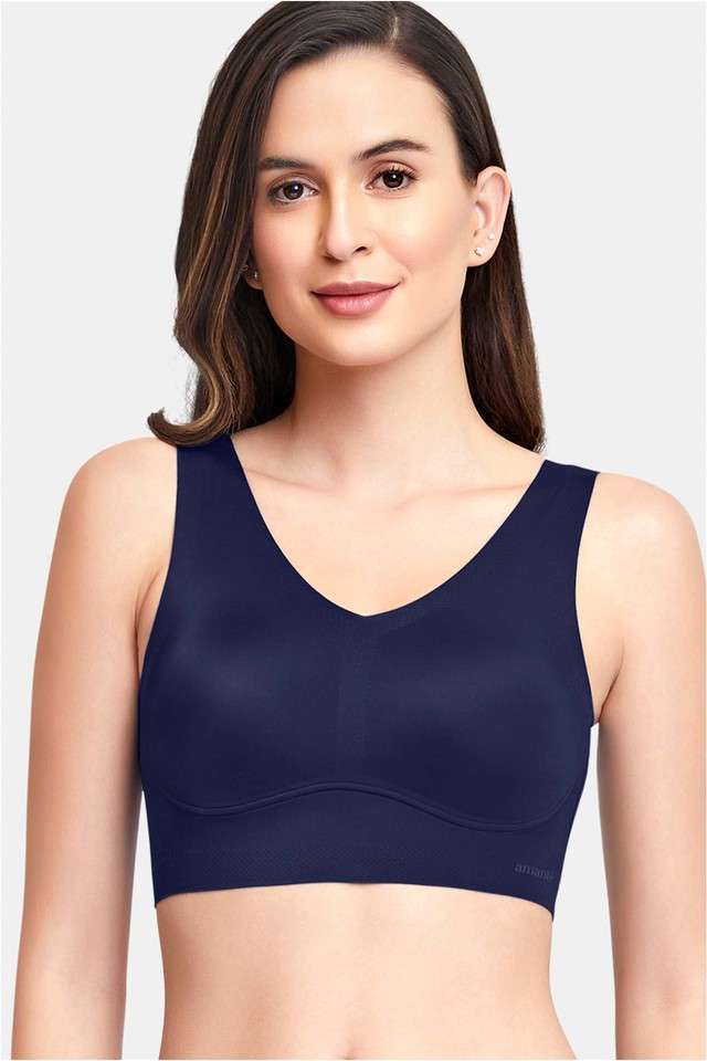 Non-Wired-Fixed-Strap-Non-Padded-Women-s-T-Shirt-Bra