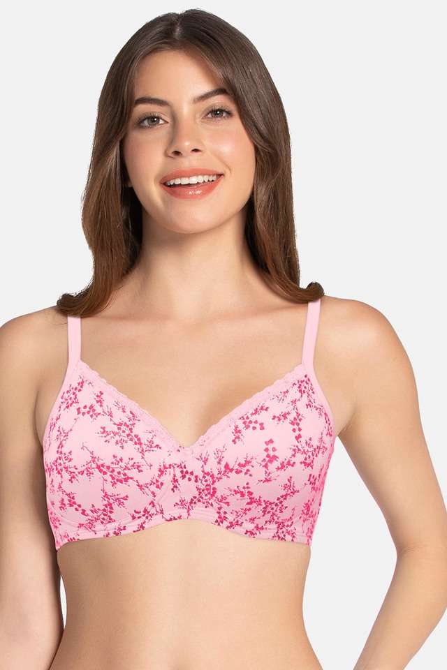 Non-Wired-Fixed-Strap-Padded-Women-s-Everyday-Bra