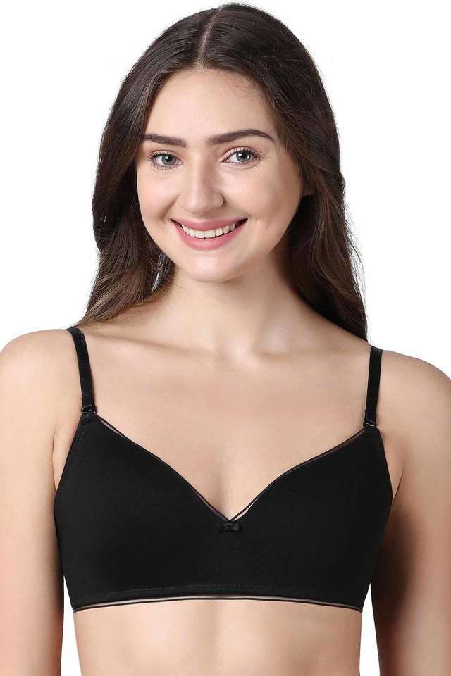 Non-Wired-Racerback-Strap-Non-Padded-Women-s-T-Shirt-Bra