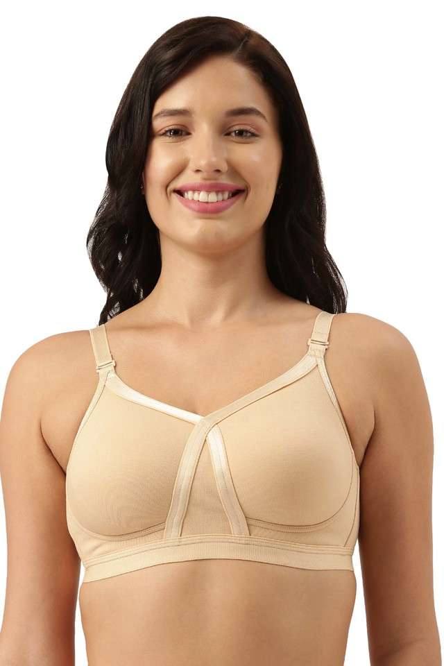 Non-Wired-Fixed-Strap-Non-Padded-Womens-Every-Day-Bra