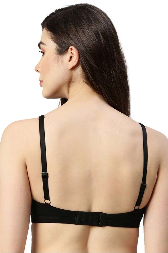 Non-Wired-Fixed-Strap-Padded-Womens-Every-Day-Bra