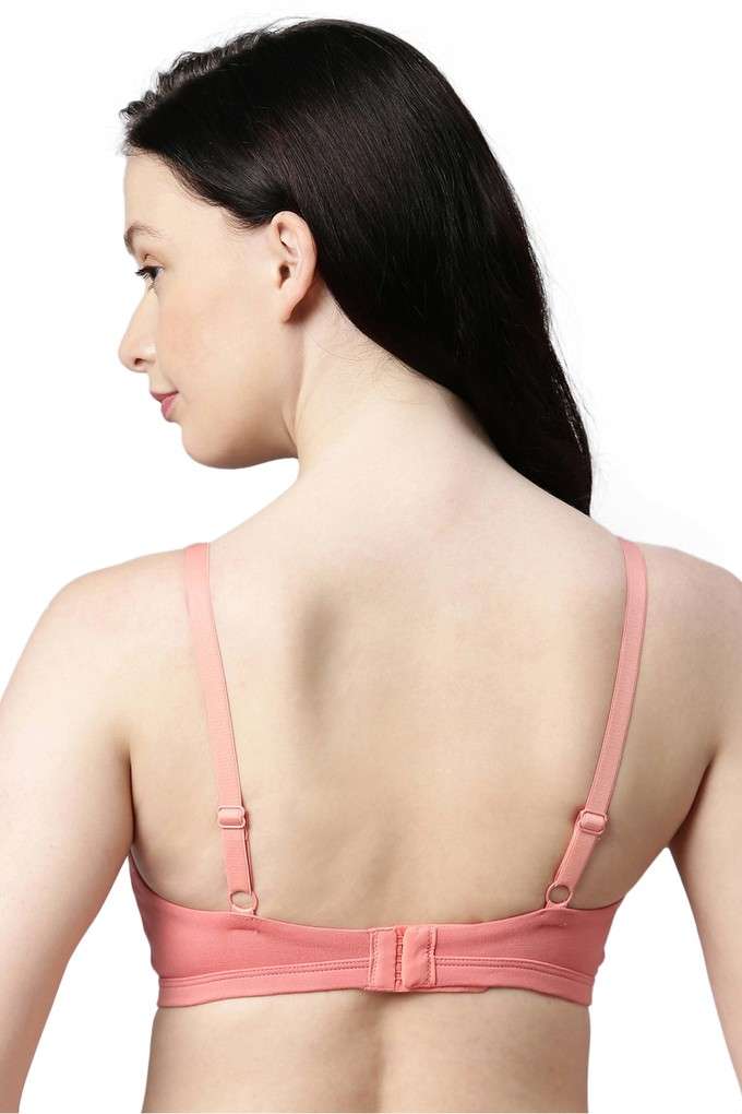 Non-Wired-Fixed-Strap-Padded-Womens-Every-Day-Bra