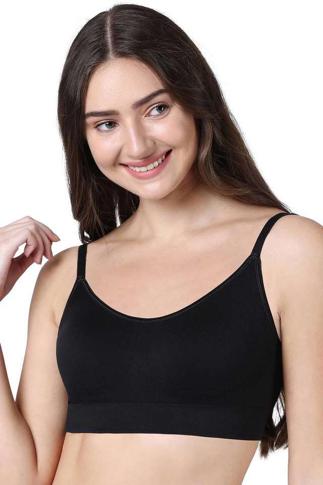 Non-Wired-Racerback-Strap-Lightly-Padded-Women-s-T-Shirt-Bra