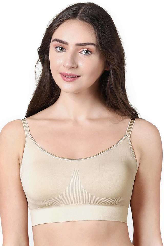 Non-Wired-Racerback-Lightly-Padded-Women-T-Shirt-Bra