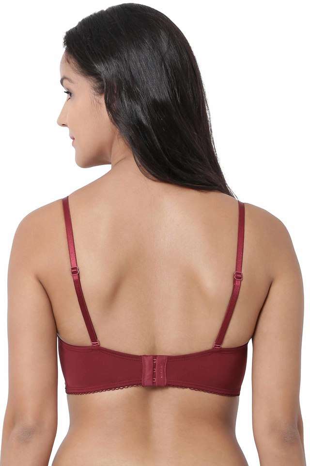 Wired-Racerback-Strap-Lightly-Padded-Women-s-T-Shirt-Bra
