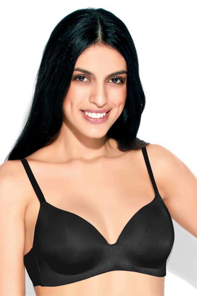 Non-Wired-Fixed-Strap-Lightly-Padded-Women-s-T-Shirt-Bra