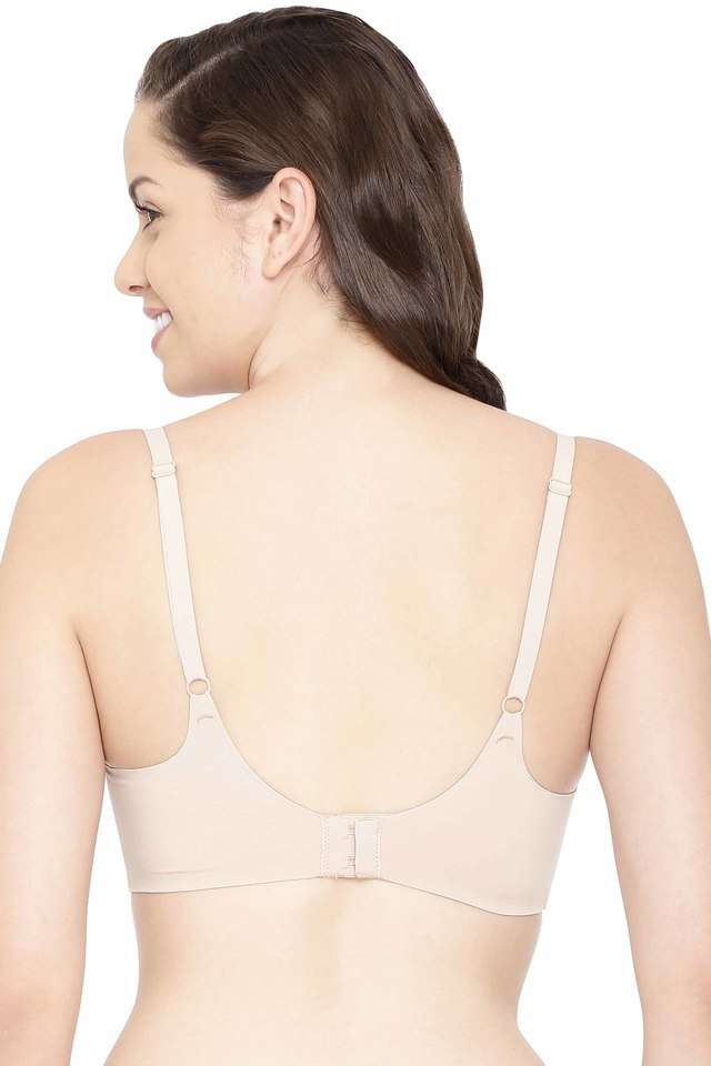 Non-Wired-Fixed-Strap-Lightly-Padded-Women-s-T-Shirt-Bra