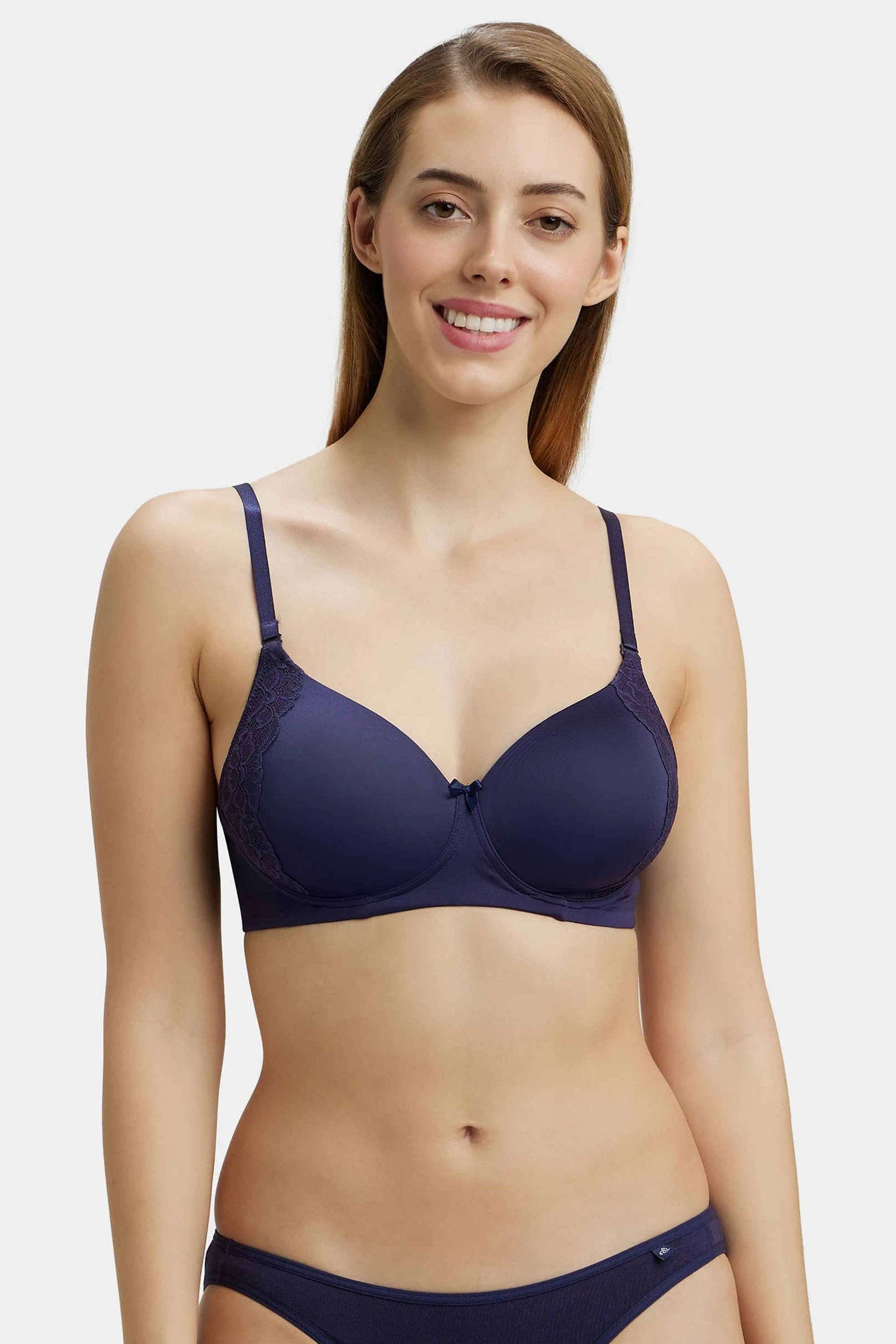 Non-Wired-Multiway-Straps-Lightly-Padded-Women-s-Every-Day-Bra