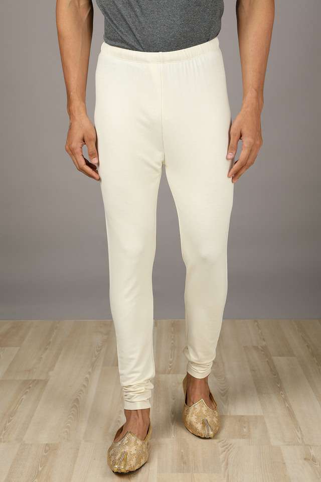 Solid-Viscose-Slim-Fit-Men-s-Ethnic-Knit-Churidhar