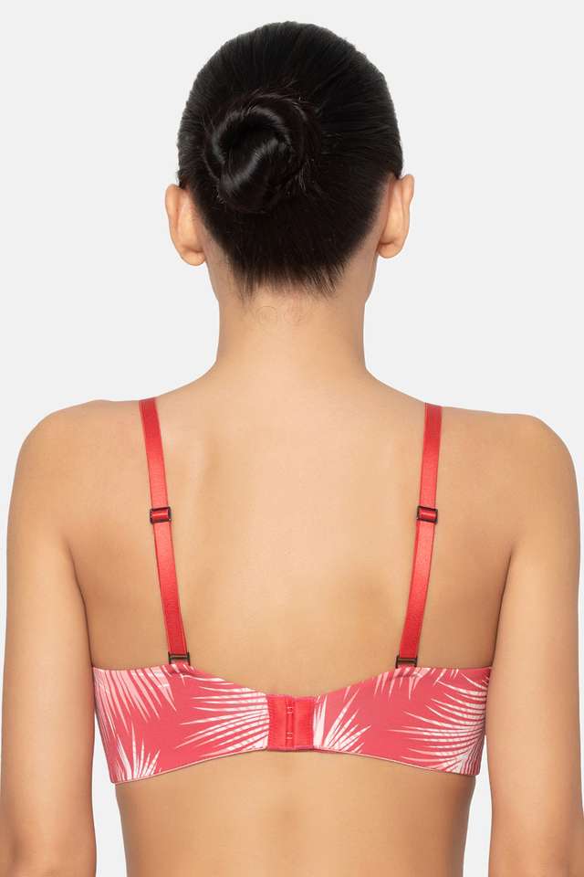 Wired-Fixed-Strap-Padded-Women-s-T-Shirt-Bra