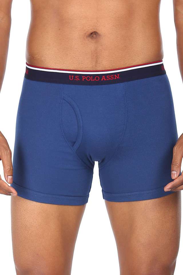 Solid-Cotton-Blend-Regular-Fit-Men-s-Trunks